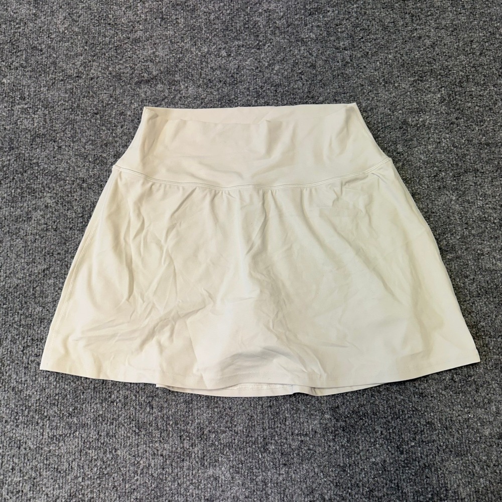 Lululemon Skirt Womens Size 6 Beige Play Off The Pleats Athletic Tennis Skort